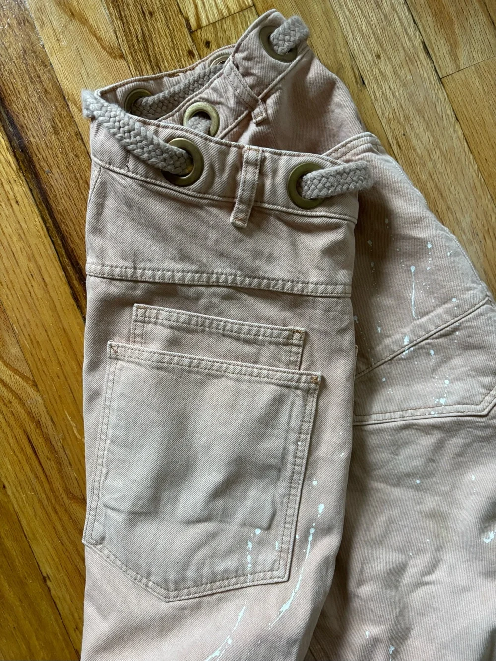 Free people Moxie Jeans (in pink)